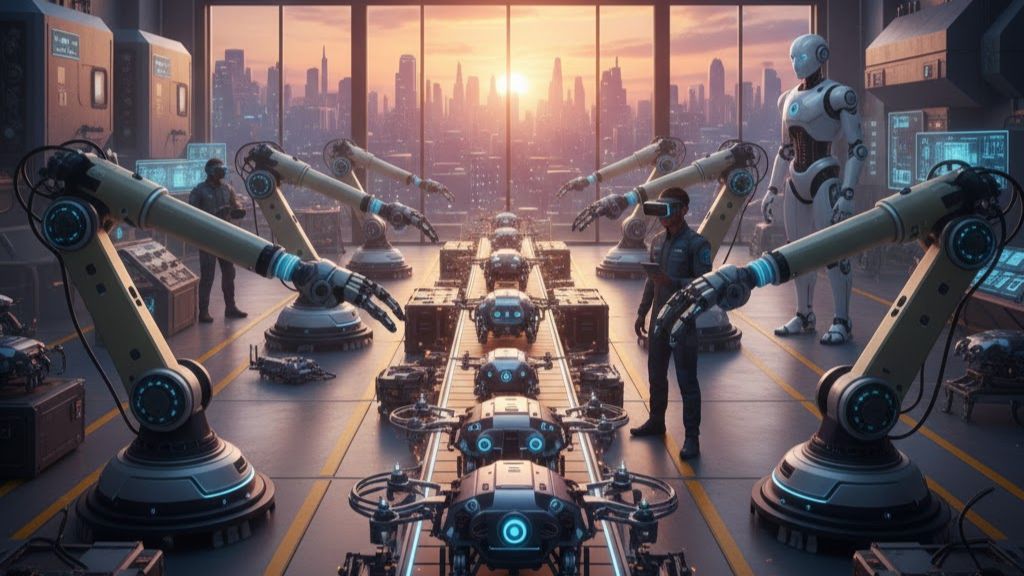 Maîtriser la Robotique Industrielle : Quiz sur l'Automatisation et les Systèmes Intelligents