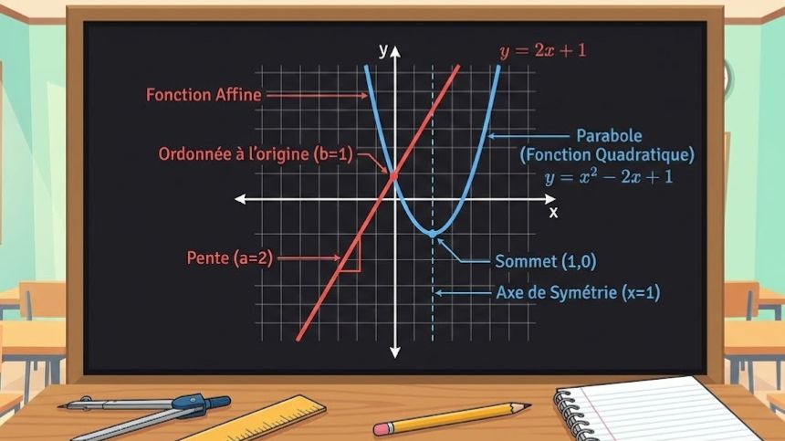 Fonctions et variations (Niveau 3eme)