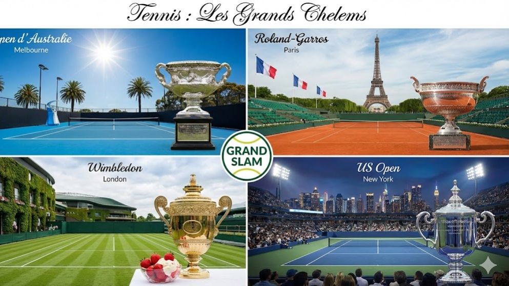 Tennis : Les Grands Chelems