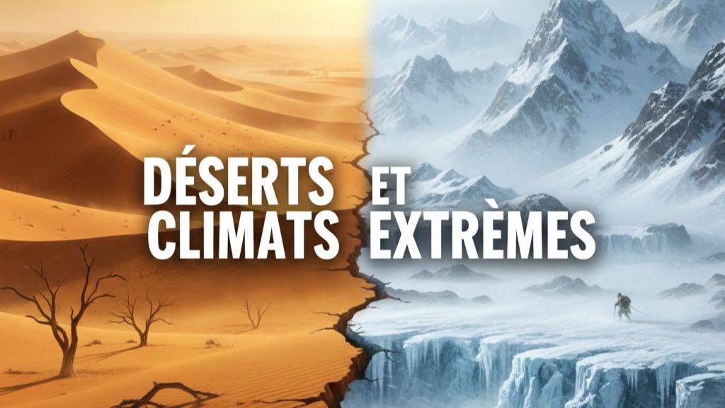 Quiz Géographie : Survivrez-vous aux Déserts et Climats les plus extrêmes de la planète ?