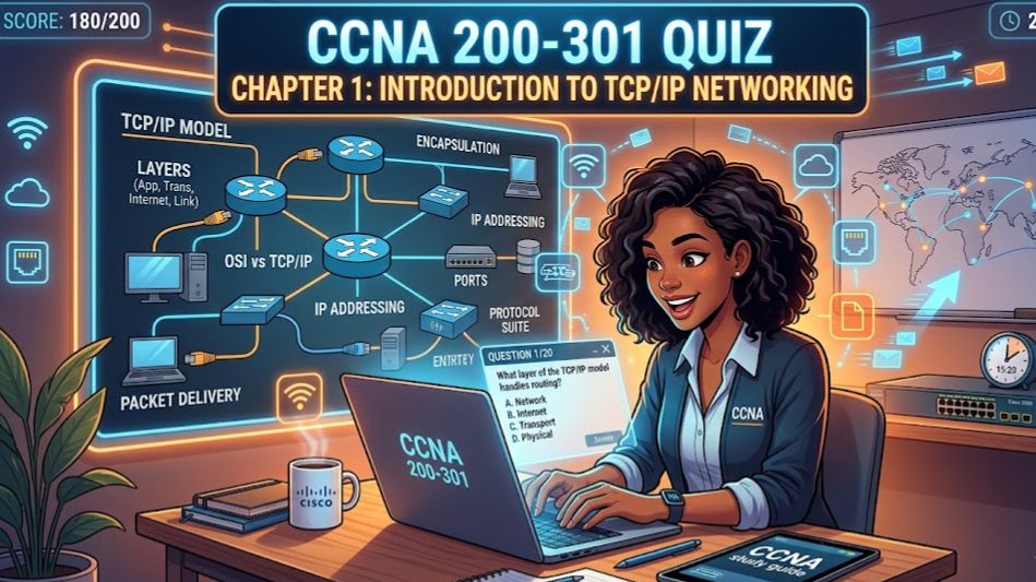 CISCO CCNA 200-301 - Chapter 1: Introduction to TCP/IP Networking