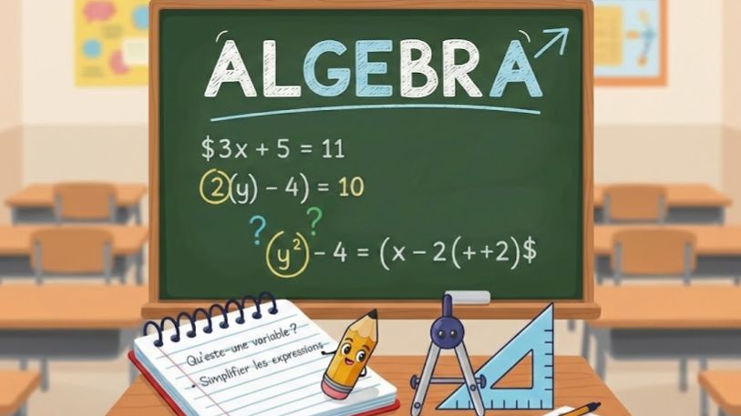 Algèbre et calcul littéral 3ᵉ Côte d'Ivoire