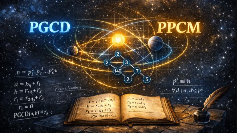 Arithmétique : Maîtrisez le PGCD, le PPCM et les Théorèmes de Bézout & Gauss (Maths Terminale C & D - CI)