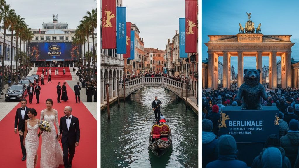 Festivals de Cinéma : Testez vos connaissances sur Cannes, Venise et Berlin