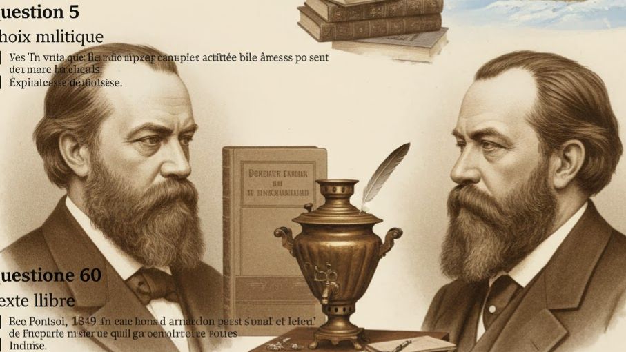 Littérature Russe : Maîtrisez-vous Dostoïevski, Tolstoï et l'Âme Slave ?