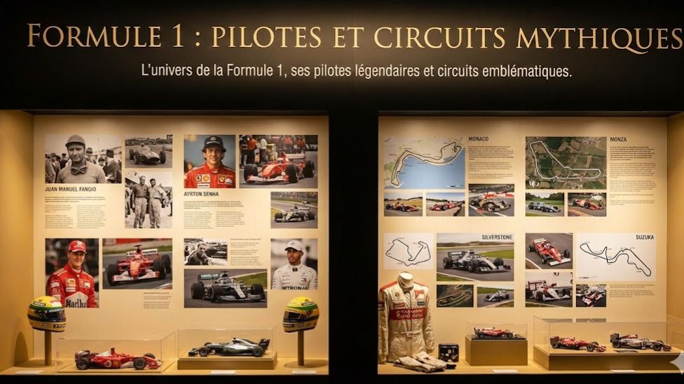 Formule 1 : Pilotes et Circuits Mythiques