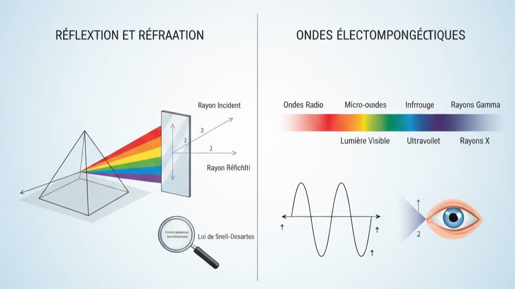 Optique et Lumière : Le Quiz sur les Phénomènes et les Propriétés de la Vision