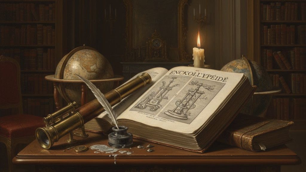 Philosophie des Lumières : Testez vos connaissances sur Voltaire, Rousseau et l'Encyclopédie.